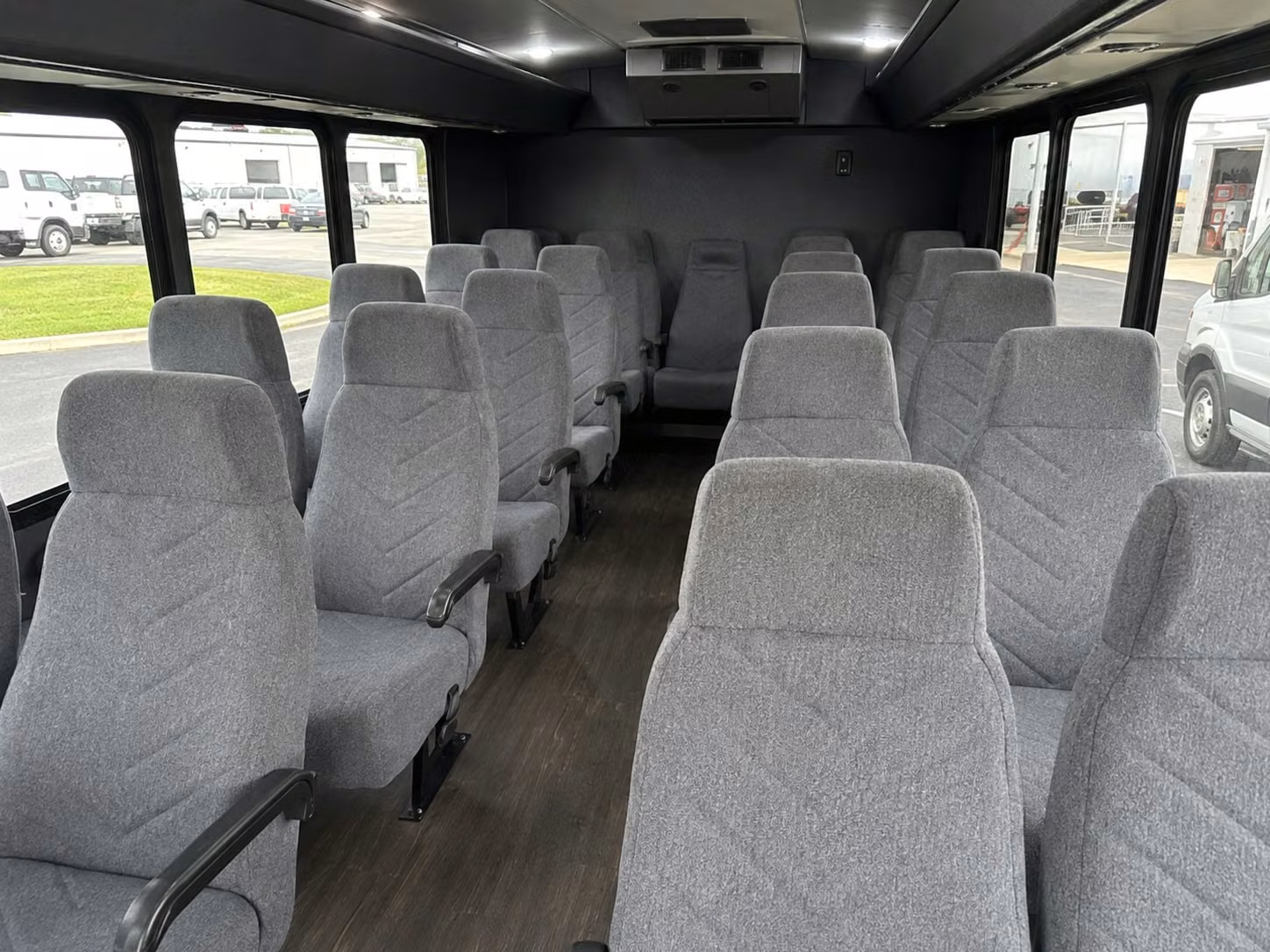 20 passenger minibus interior