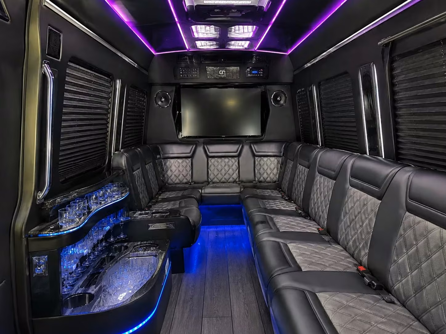 bus rental options for miami trips