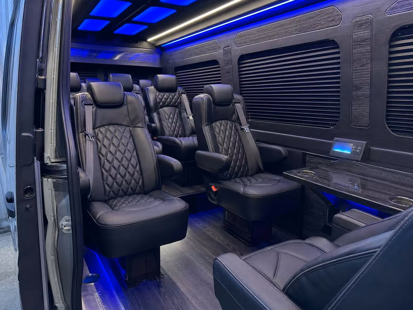 sprinter van transportation for groups and events across miami