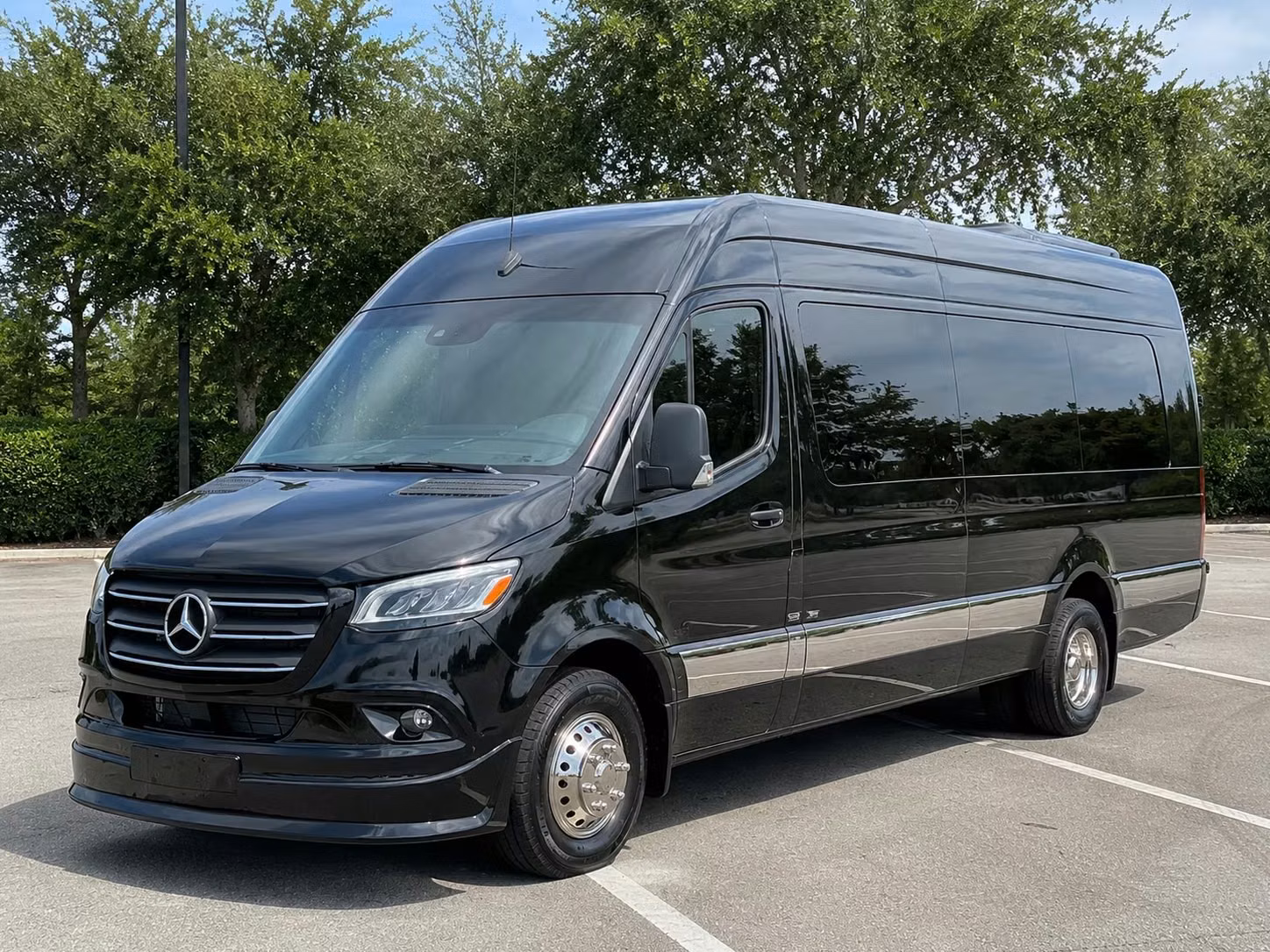 sprinter van with driver